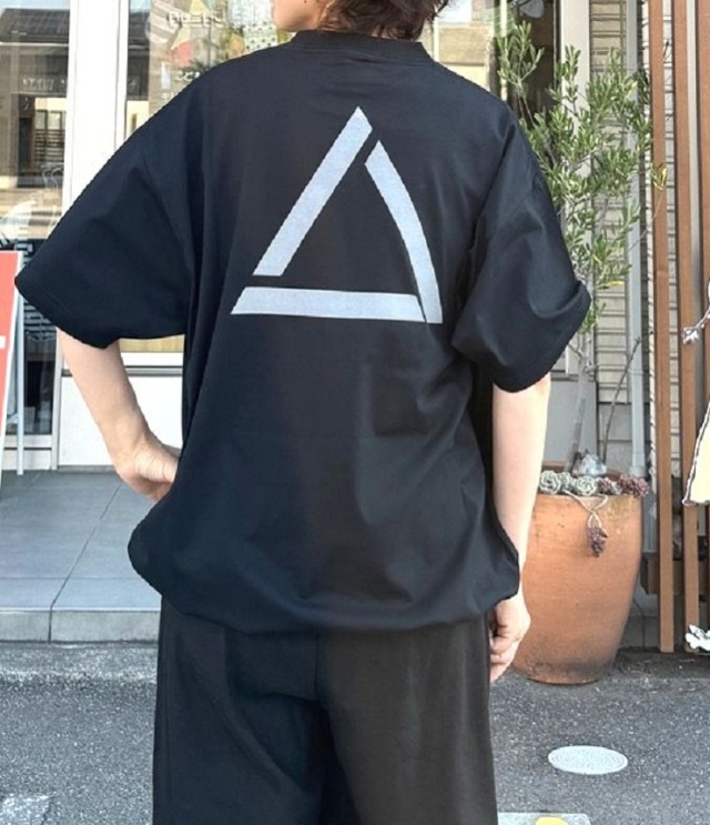 【20%OFF】M53.　ドローコード Tシャツ（ブラック）ユニセックス　MC-108
