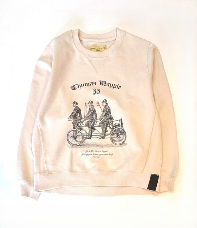 THOMAS MAGPIE　Mini Sweat ミニスウェット （クリーム） 33 2254871