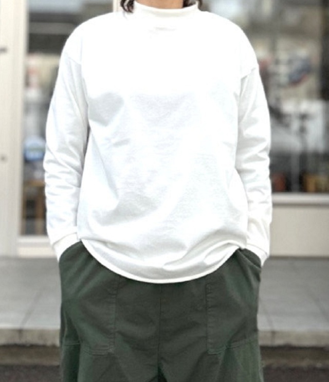 chloro sister  スワイー天竺 ハイカラー プルオーバー（オフ） CS1193  #chloro sister_toujours ensemble