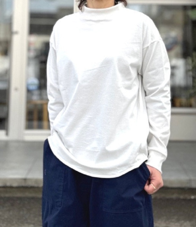 chloro sister  スワイー天竺 ハイカラー プルオーバー（ライトグレー） CS1193  #chloro sister_toujours ensemble