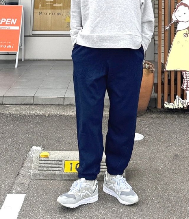 OFFICIAL TEAM　インディゴシャギー スイッチング ジョガーパンツ　ネイビー（大人） 1225311  #OFFICIAL TEAM_NEWO