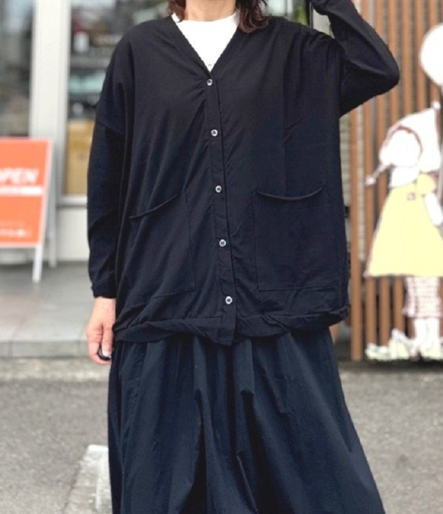 Sabbatum　ヴィンテージ レアルツイスト カーディガン（ブラック） SA-38211