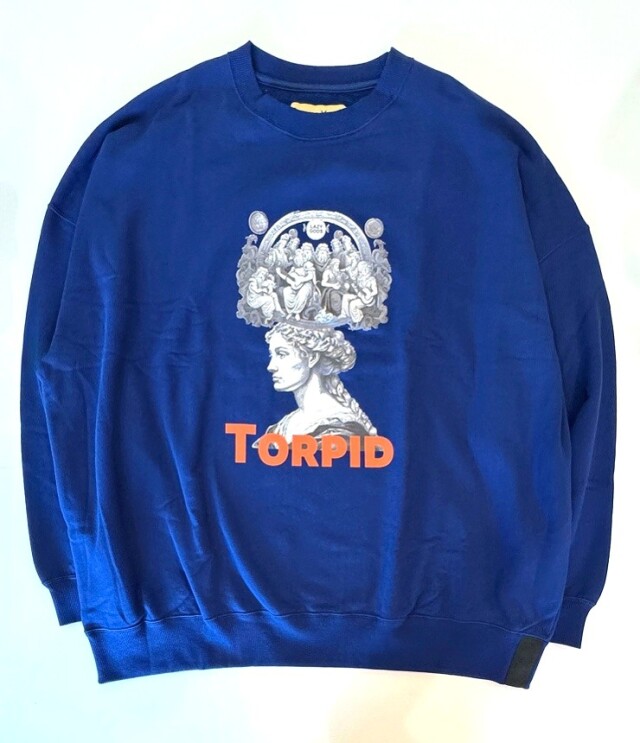 THOMAS MAGPIE　プルオーバー スウェット TORPID （ロイヤルブルー） 2253832