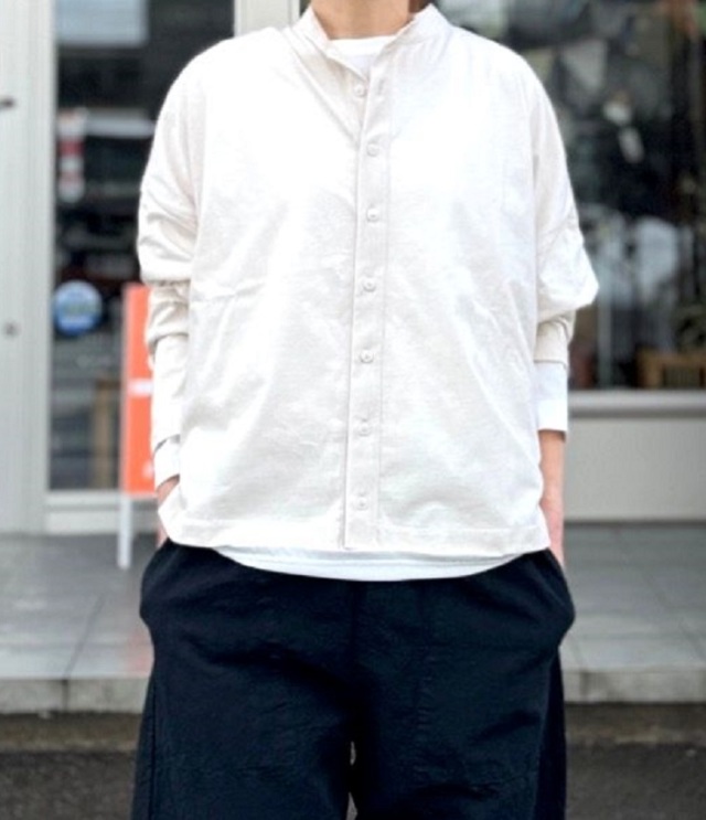 【20%OFF】ESTROISLOSE　フルタンブラー天竺 ビッグカーディガン（アイボリー）EC25105