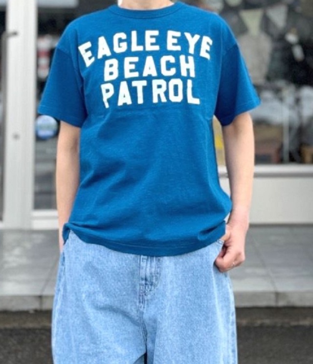 【30%OFF】DENIM DUNGAREE　天竺 EAGLE TEE　ネイビー（レディース）  22520404