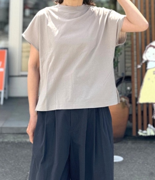 STELLA CIFFON　High twist T-sh（グレージュ） ST2-25501
