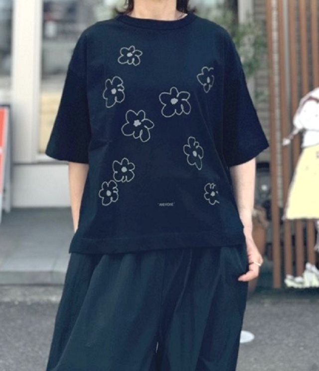 mao made　“ANEMONE” TEE（ブラック）621222
