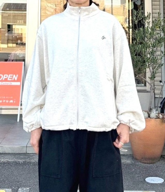 euphoric　Zip-up Jacket ジップアップ ジャケット（オートミール） EU-CT5406