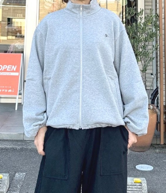 euphoric Zip-up Jacket ジップアップ ジャケット(グレー杢) EU-CT5406