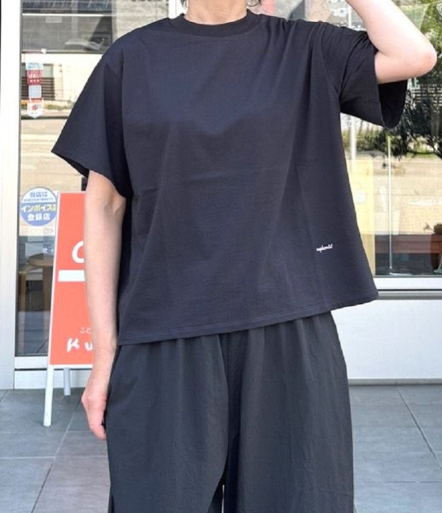 euphoric　Crew neck Tops  クルーネックトップ（スミクロ） EU-CT5112