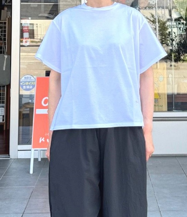 euphoric　Crew neck Tops  クルーネックトップ（ホワイト） EU-CT5112