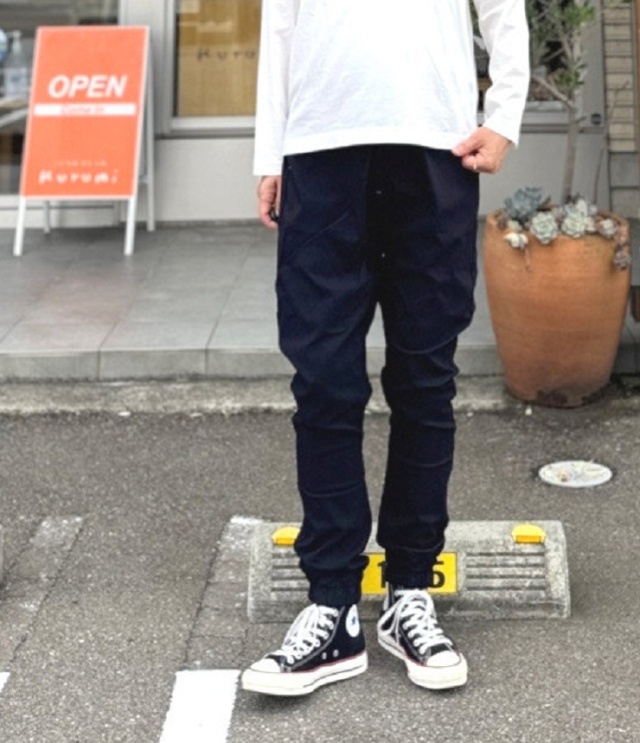 OFFICIAL TEAM　スーパーストレッチ ジョガー パンツ　ブラック（アダルト） 1226122M　#NEEDLE WORKS_OFFICIAL TEAM_NEWO