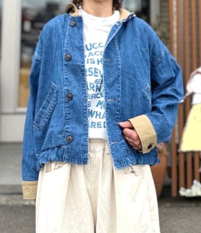 ESTROISLOSE　ネップデニム ジャケット（インディゴ）EB26101