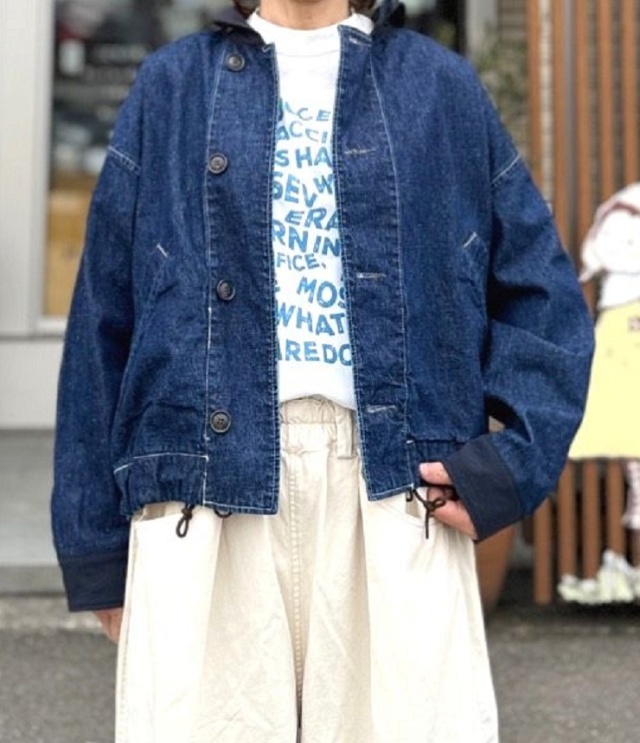 ESTROISLOSE　ネップデニム ジャケット（ワンウォッシュ）EB26101