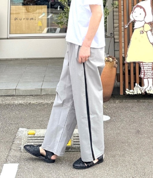 euphoric　Line Pants  ライン パンツ（グレー） EU-CT6208