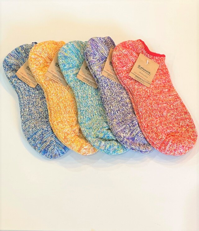 Planet-e Socks　ツイスターヘザー スニーカー（Women、Men）