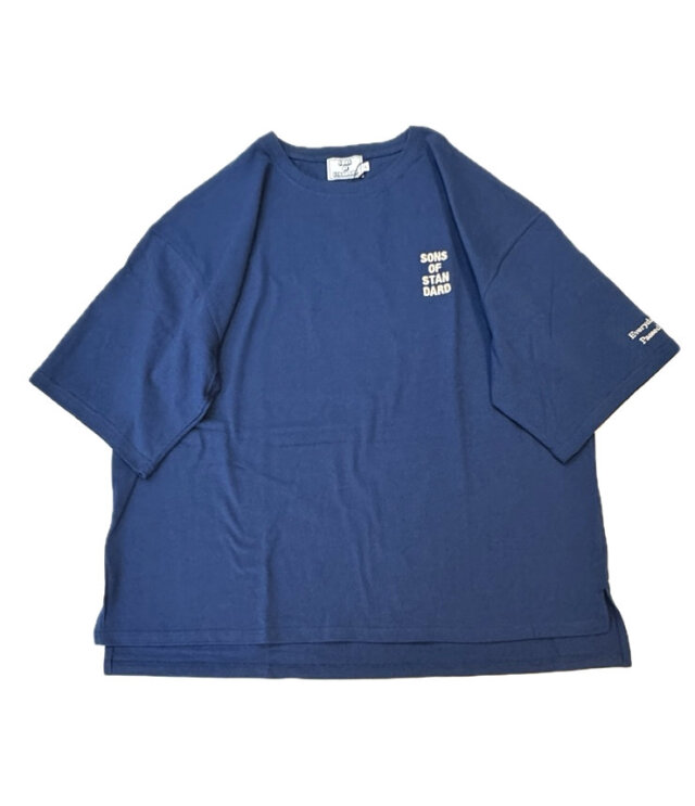 SONS OF STANDARD　サイドウォークＴシャツ　ダークブルー（145～180センチ）  1261-2012