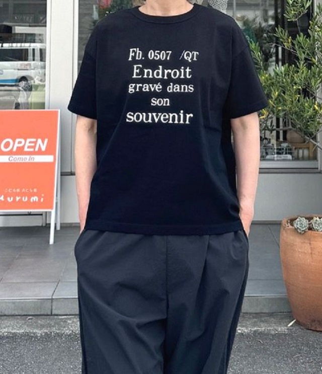 7th GATE  17-BD天竺 スタンダードボックスプリントTee（ブラック） G-271044  #PACIFIC PARK STORE_7th GATE