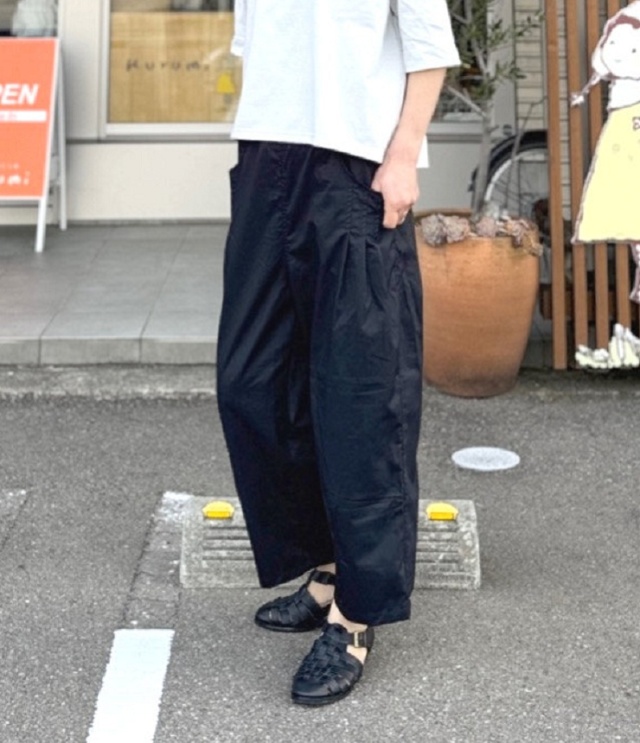 chloro sister  40綾ダンプ タックパンツ（ブラック） CS3420  #chloro sister_toujours ensemble