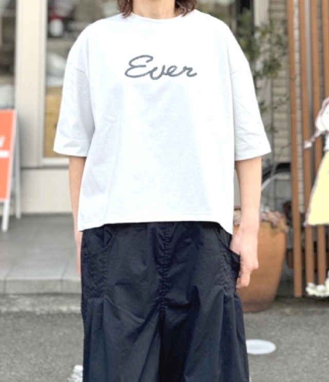 chloro sister  17BD天竺 ロゴプリントＴ（グレー） CS3426  #chloro sister_toujours ensemble