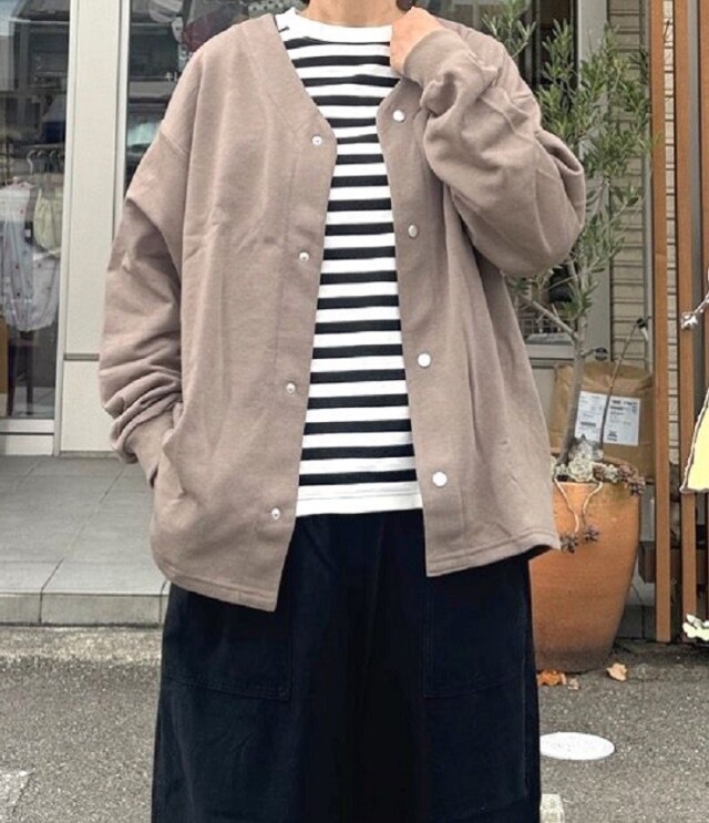 GENERATOR　ノーカラージャケット　アッシュグレー（160～170センチ） 915101  #GENERATOR_FOV_undeny.