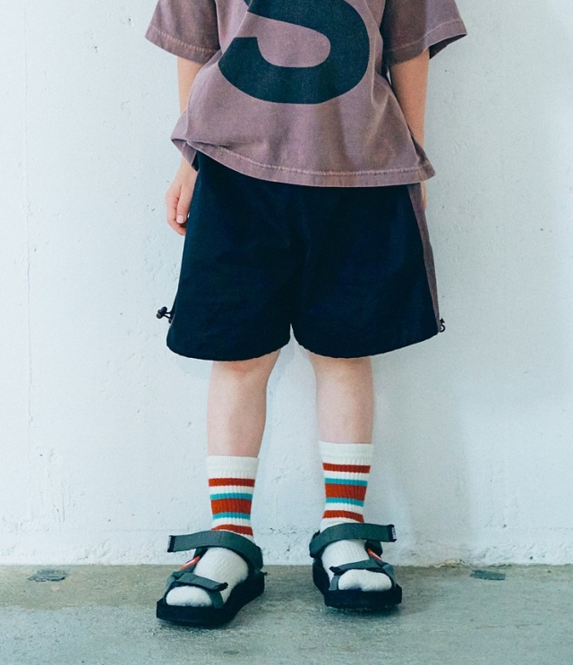 【50%OFF】６°vocaLe　フィアンココンビショーツ　ブラック（130センチ）