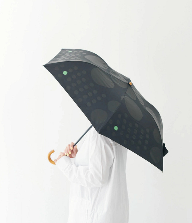 392plusm　超遮光 晴雨兼用 日傘 折りたたみ 紫外線 UV 99.9%カット maru マル（50センチ）#UV対策