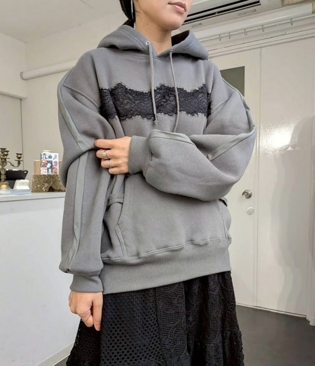 【先行予約 2026AW】REHERSALL　フロントレースフーディ　WT1194