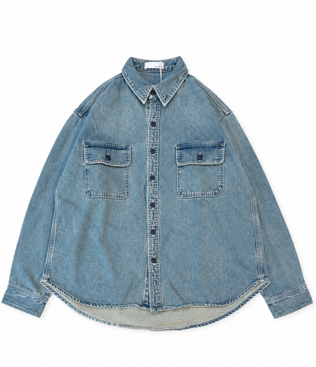 CLOTH ACROSS　DENIM SHIRT デニムシャツ（ユーズド） CA25F111