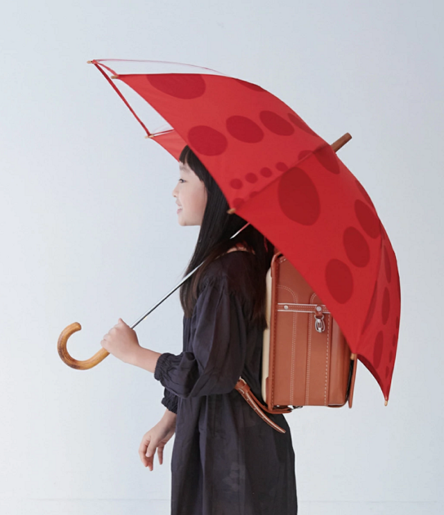 392plusm 安全設計 こども 雨傘 長傘 手開き maru(50、55センチ)