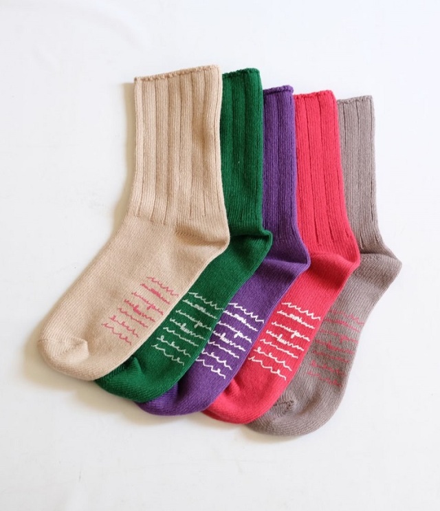 meri ja kuu　piste ピステ ショートソックス