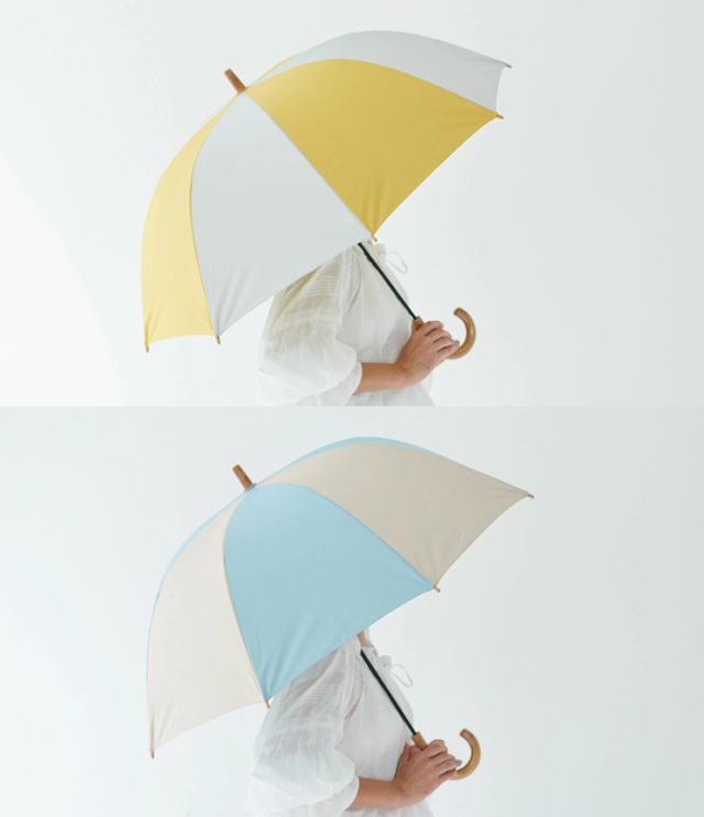 【20%OFF】392plusm　晴雨兼用 日傘 長傘タイプ 紫外線 UV 99.9%カット マルチ（55センチ）#UV対策