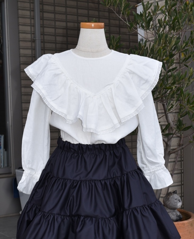 【60％OFF 】toitoitoi!　リュカトップス　オフホワイト（120、130センチ）