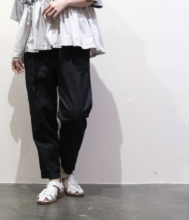 vent blanc　【定番】8ozデニム イージー テーパードパンツ（インディゴ）VBP251352