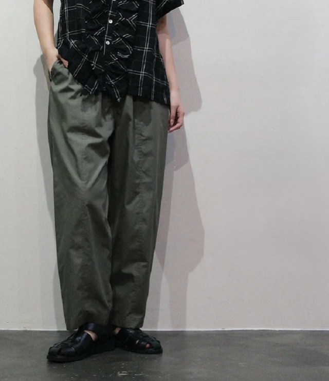 vent blanc ECOPET®45s ブロード デザイン COCON パンツ(カーキ)VBP261503