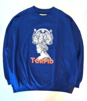 【美品】THOMAS MAGPIE スウェット　オーバーサイズ　くすみカラー 美品】THOMAS MAGPIE スウェット オーバーサイズ くすみカラー