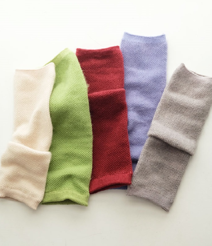 【20%OFF】en Lille　わたがし ハンド＆レッグウォーマー