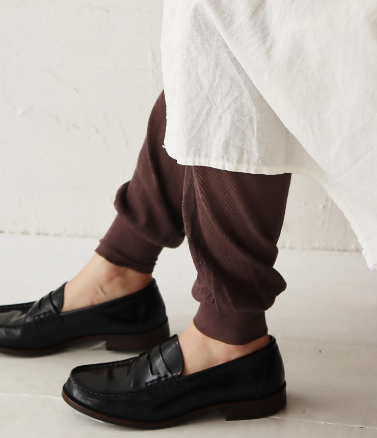 tawara　ゆるっとガーゼ編みコットン レギンス t60988  #KIVIS DOU_TAWARA