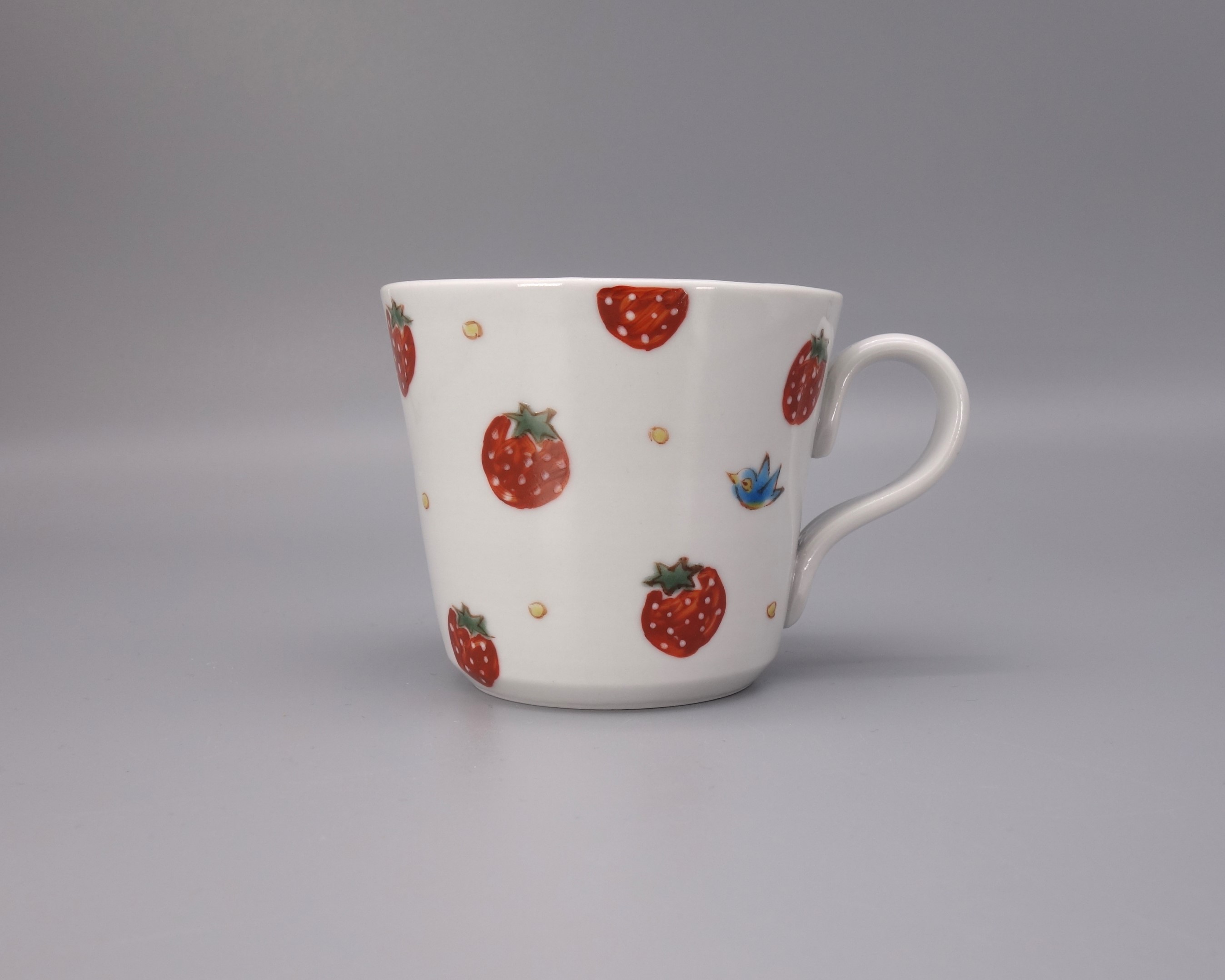 マグカップ いちごに小鳥 [ 川合孝知 ]
