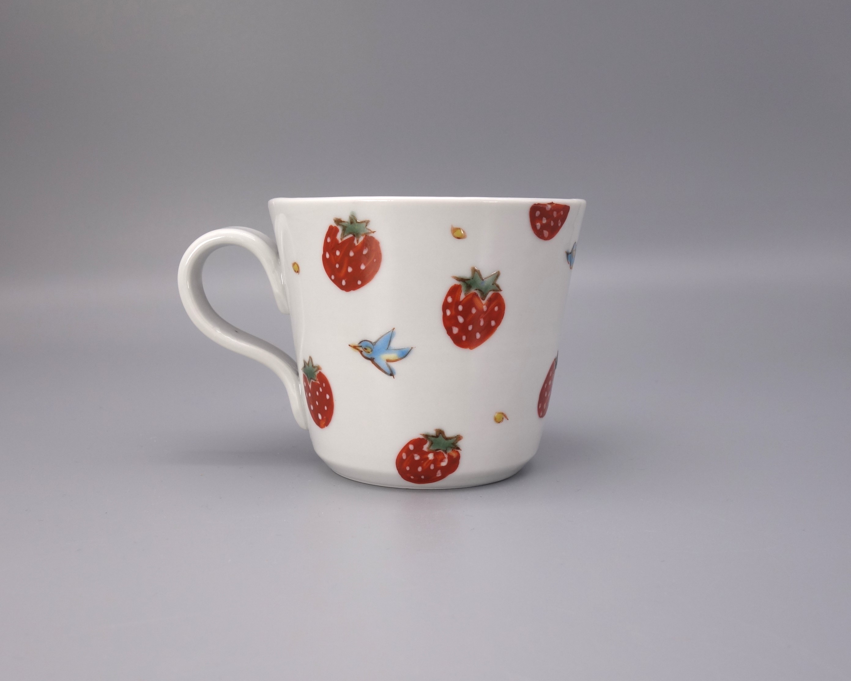 マグカップ いちごに小鳥 [ 川合孝知 ]