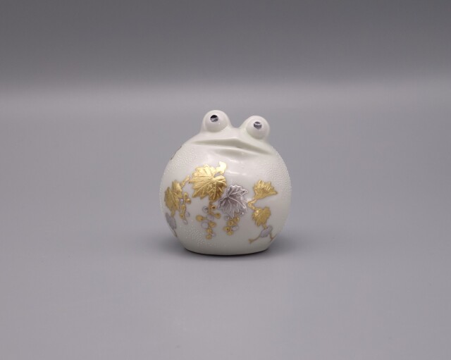 常滑焼　朱泥　瀬鳳堂敬白　カエル 常滑焼 朱泥 瀬鳳堂敬白 カエル