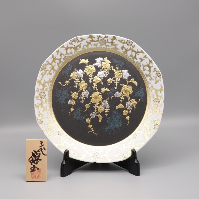 九谷焼　仲田錦玉