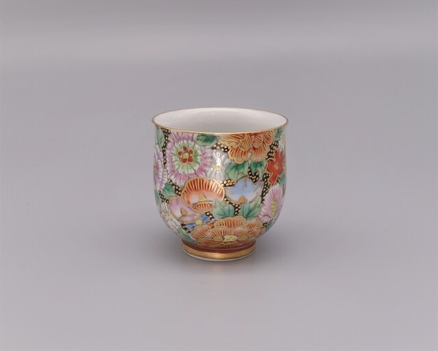 九谷焼酒盃　洸仙