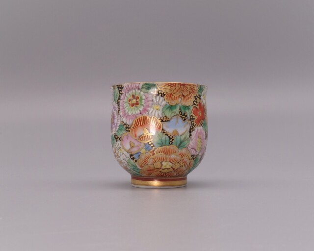 九谷焼酒盃　洸仙