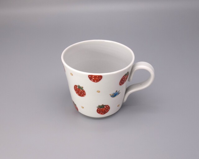 マグカップ いちごに小鳥 [ 川合孝知 ]