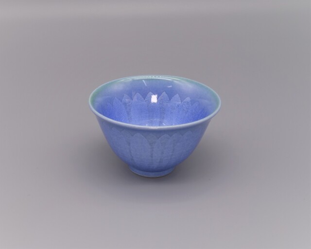 九谷焼酒盃　中田一於