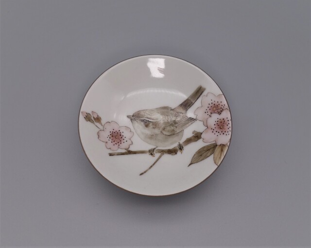 酒盃　桜の図　[ 南繁正 ]