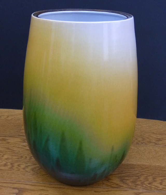 10号花瓶 あやめ [ 山中国盛 ]