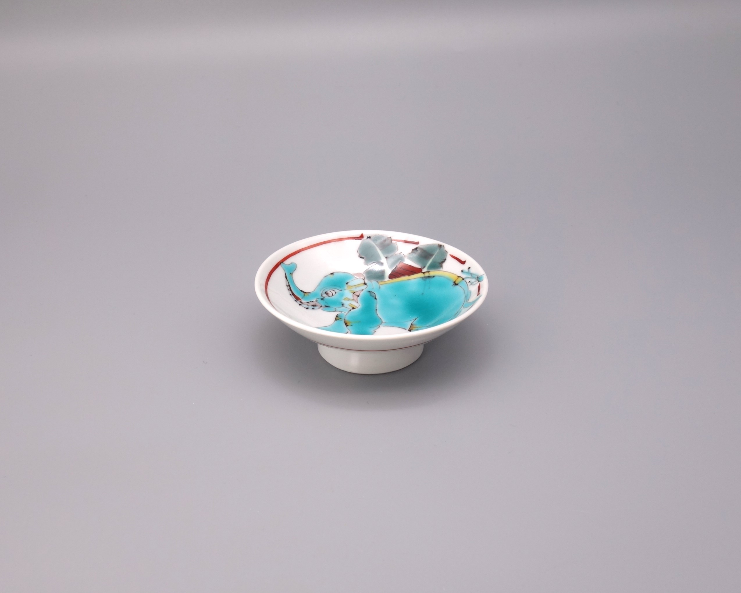酒盃！ 山近泰 ☆神象ぐい呑☆ N156-12 新品 サカズキ 厚から 盃 杯