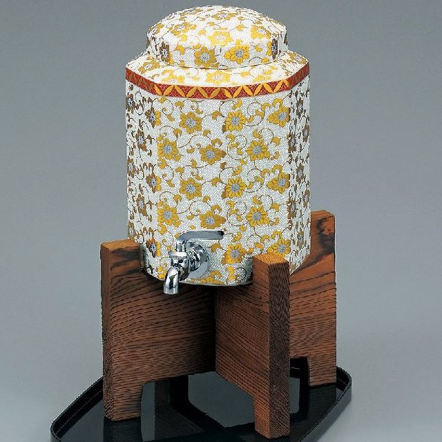【送料無料】九谷焼ギフト ご贈答品 御祝い 九谷焼焼酎サーバー 白粒鉄仙